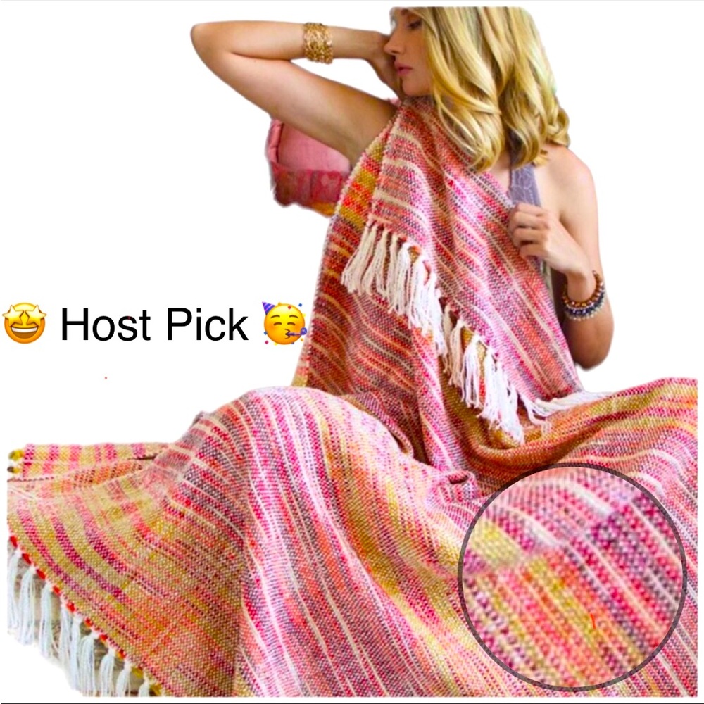 Ruggine Chunky Yarn Throw Blanket NWT Beautiful Gift or Keep for Yourself 🍁